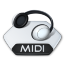 Music MIDI Icon 64x64 png